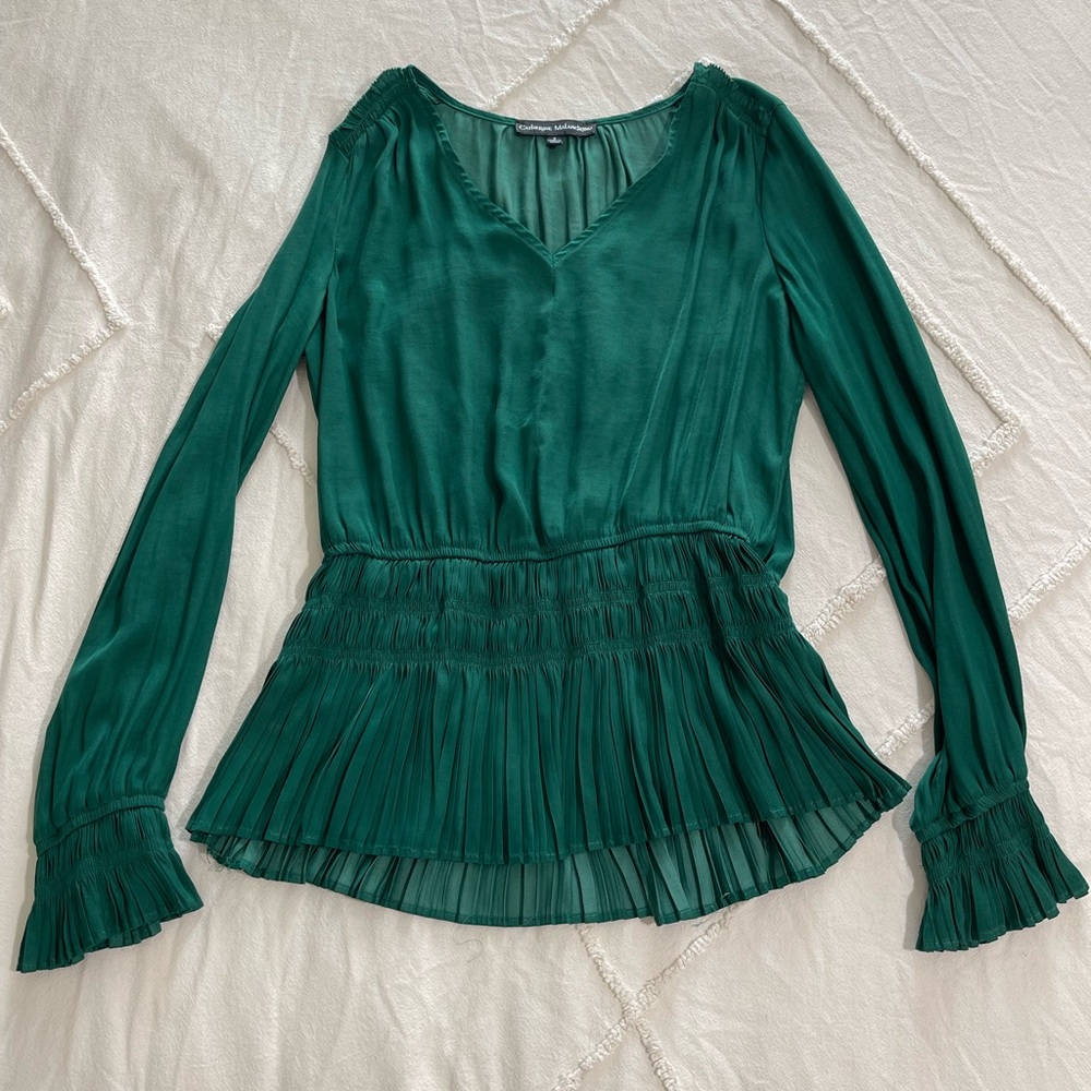Emerald Green Blouse
